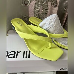 Bar III Cayymen Ball Heeled Sandals